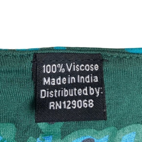 Desigual Teal Short Dolman Sleeve Oversized Top - Picture 10 of 10